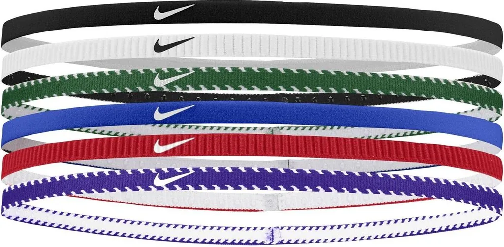 Nike Fascia per Capelli Flessibile 6 Pezzi Blu Reale/Rosso | Shop Nike
