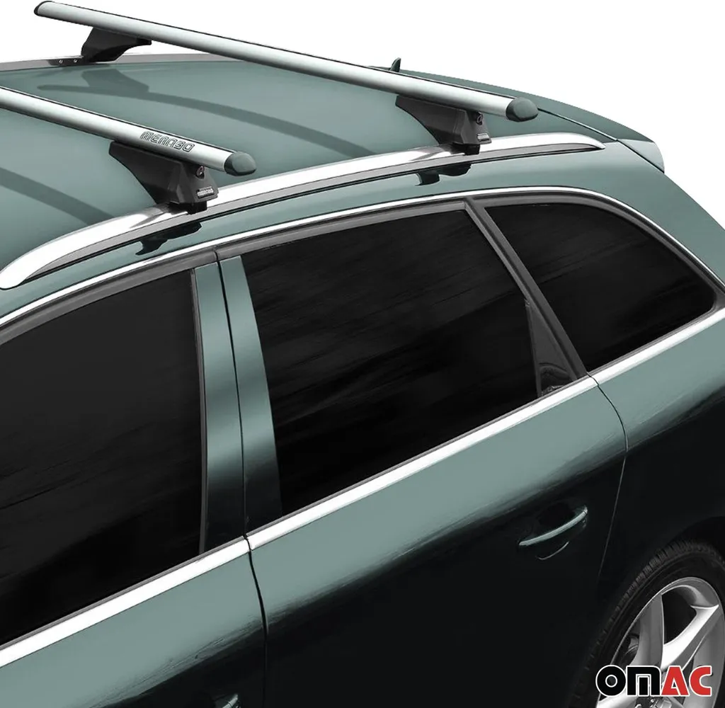 Barre Tetto BMW X1 F48 2015-19 Menabo - Alluminio Argento 2pz - 4