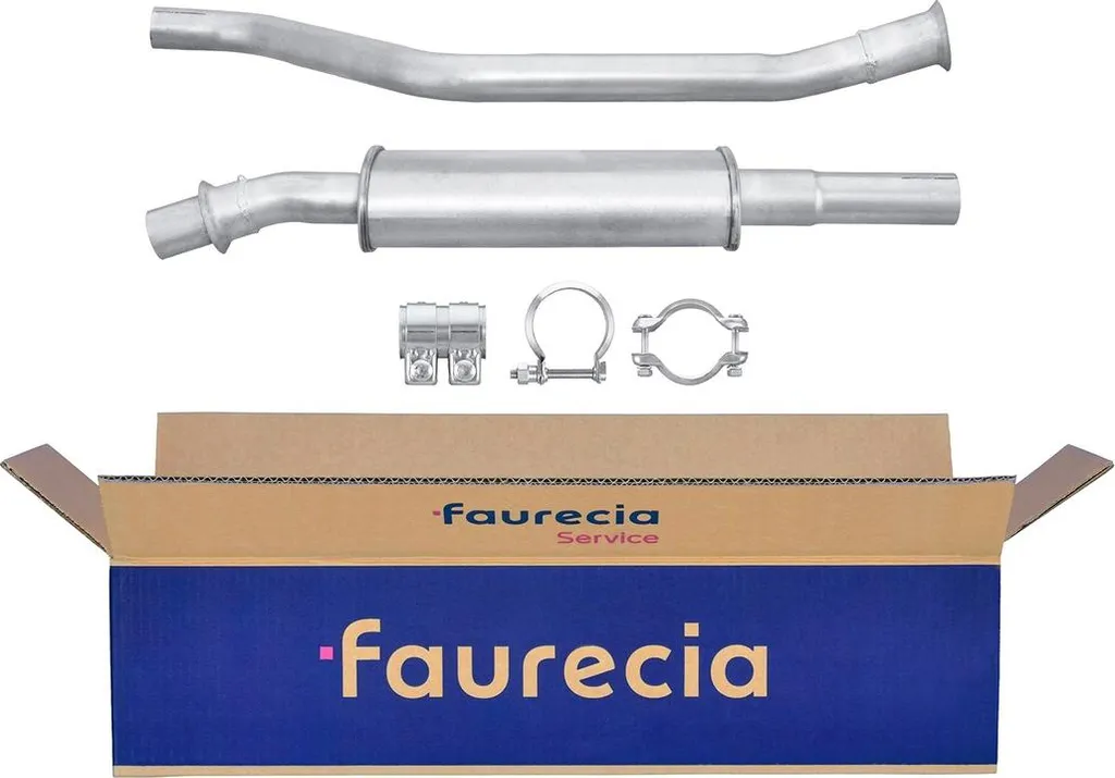 Kit silencieux central FAURECIA pour réparer l'échappement Xsara