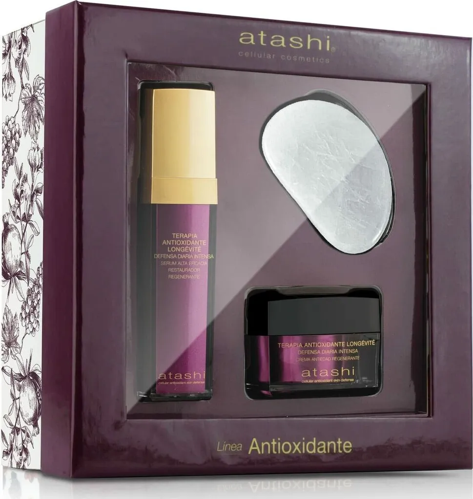 Atashi Antioxidant Coffret de Soins Visage Haute Performance Anti-Âge