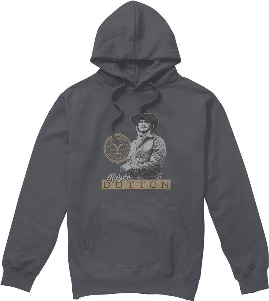 Yellowstone - Kapuzenpullover für Herren TV8290 (L) (Holzkohle)