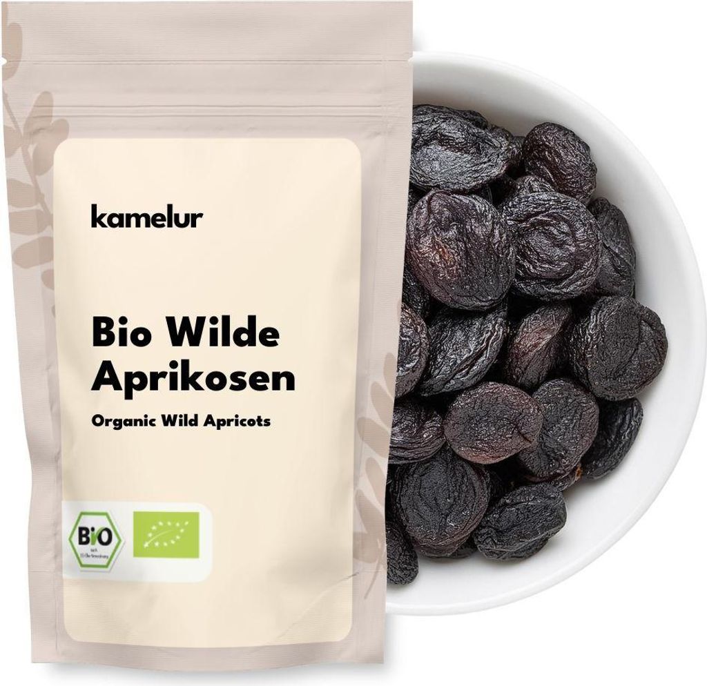 Kamelur Bio wilde Aprikosen getrocknet 1 kg