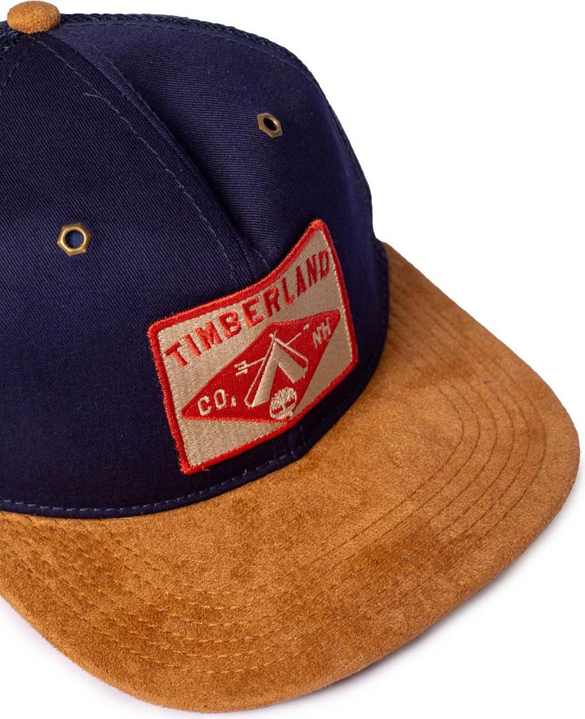 TIMBERLAND - Men's trucker cap with logo patch - Size One size