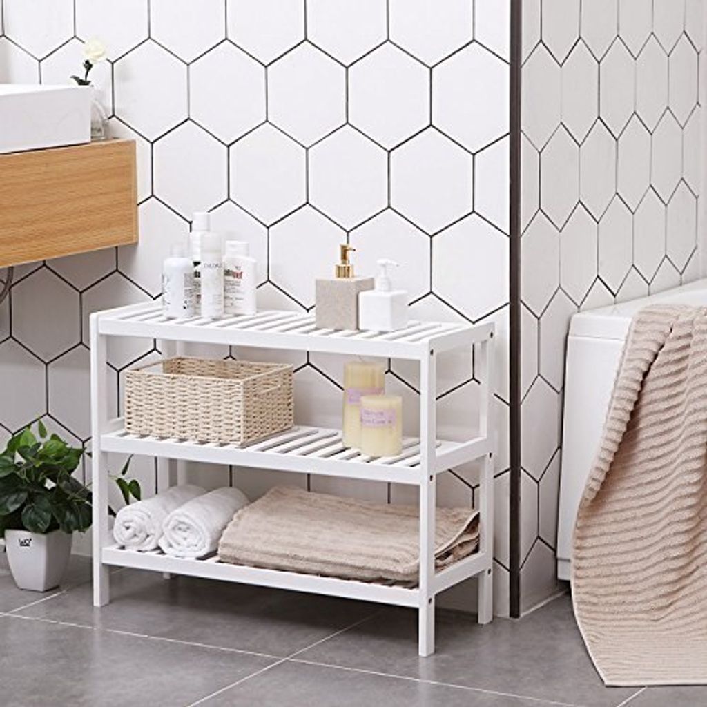 SONGMICS Stojak na buty 3 poziomy Półka stojąca Półka Zdjęcie produktu 18