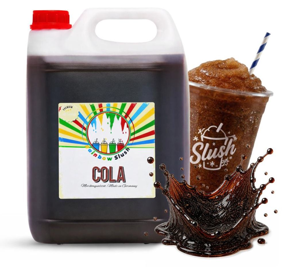 Rainbow Slush Sirup Cola 5 Liter 1:5 AZO frei ohne Glyzerin Produktbild 