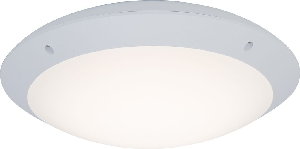 BRILLIANT weiße LED Deckenleuchte für Außen | Deckenlampe Produktbild 