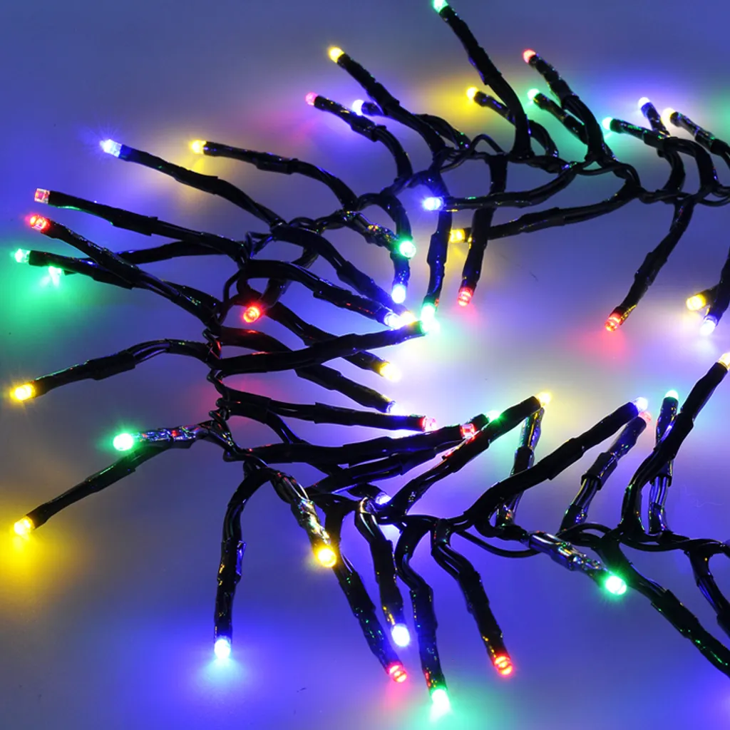 Guirlande LED Solight 576 LEDs Musicale - 5m Télécommande & Timer 1V11-M