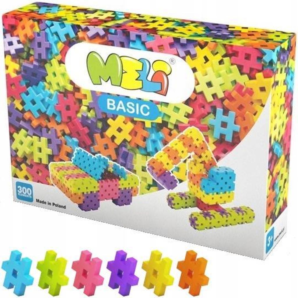 Klocki Basic, 300 elementów Zdjęcie produktu 