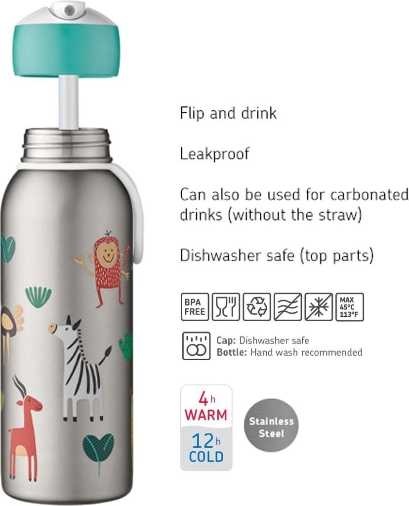 Mepal Campus thermo thermoflasche flip-up campus 350 ml - Image du produit 