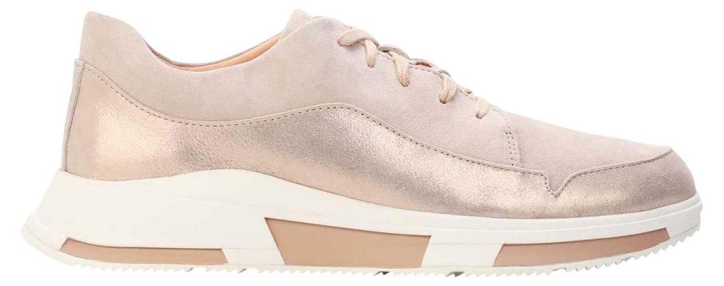 Fit Flop - "Freya" Sneaker für Damen, Wildleder GT25117 (39 EU) (Beige)