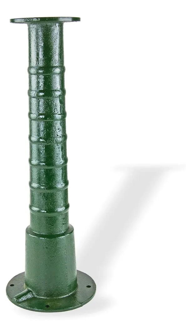 Support de pompe de jardin Klassik vert - Support fixe pour pompe à eau - 5