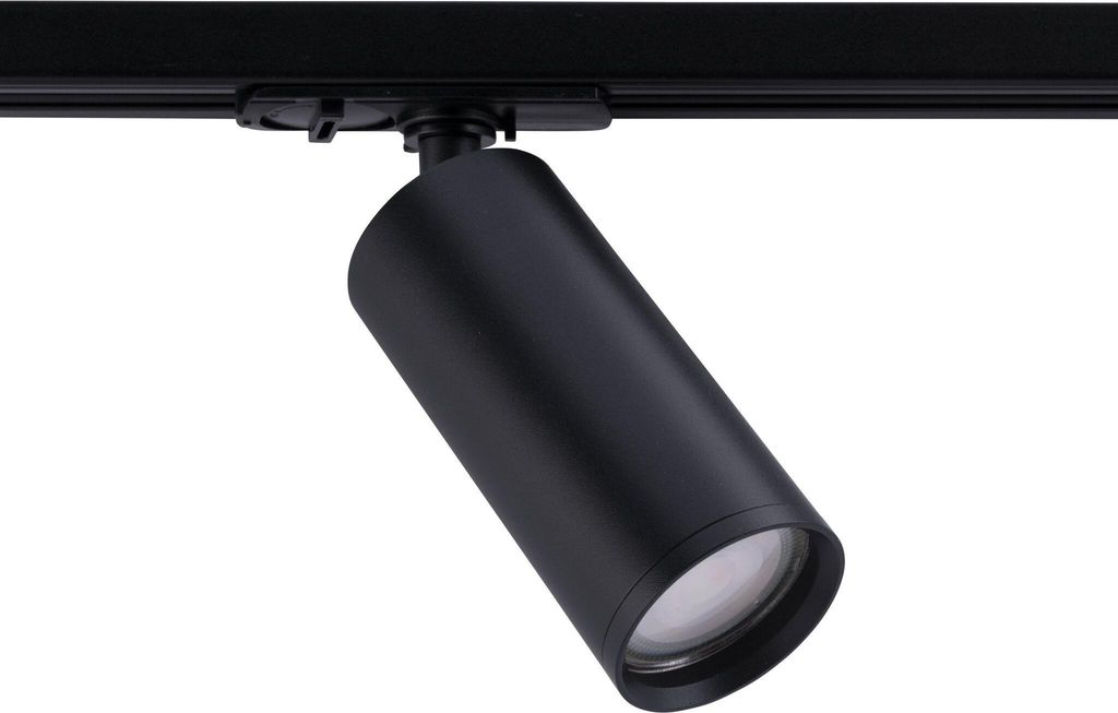 Ledvion - Schienensystem lampen, 1-Phasen, ohne Schiene, Schwarz, 1-flammig Spot, spotlight, deckenspot, deckenstrahler, strahler lampe