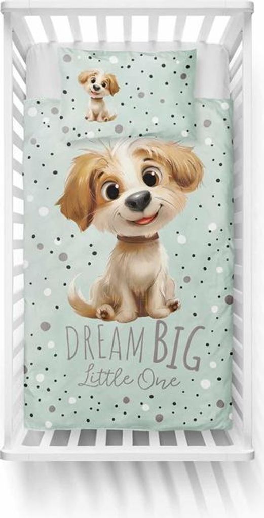 Linge de lit, linge de lit pour enfant, coton 90 x 120 cm Image du produit 
