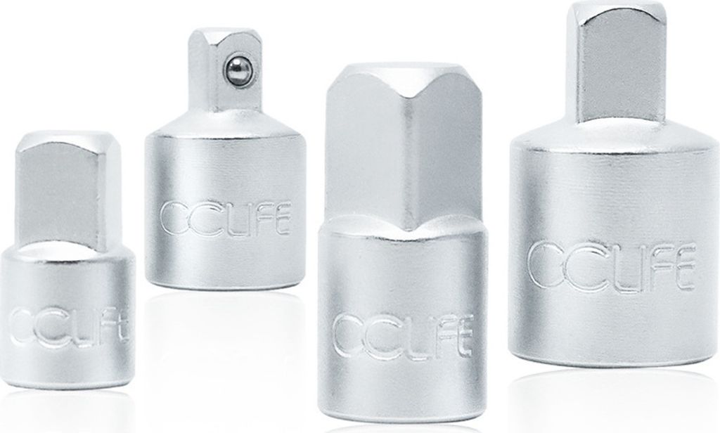 Steckschlüssel-Adapter 1/4" Auf 1/2" Antrieb – Mit Kugellager Für Bohrer & Schlagschrauber, 50 Mm Lang