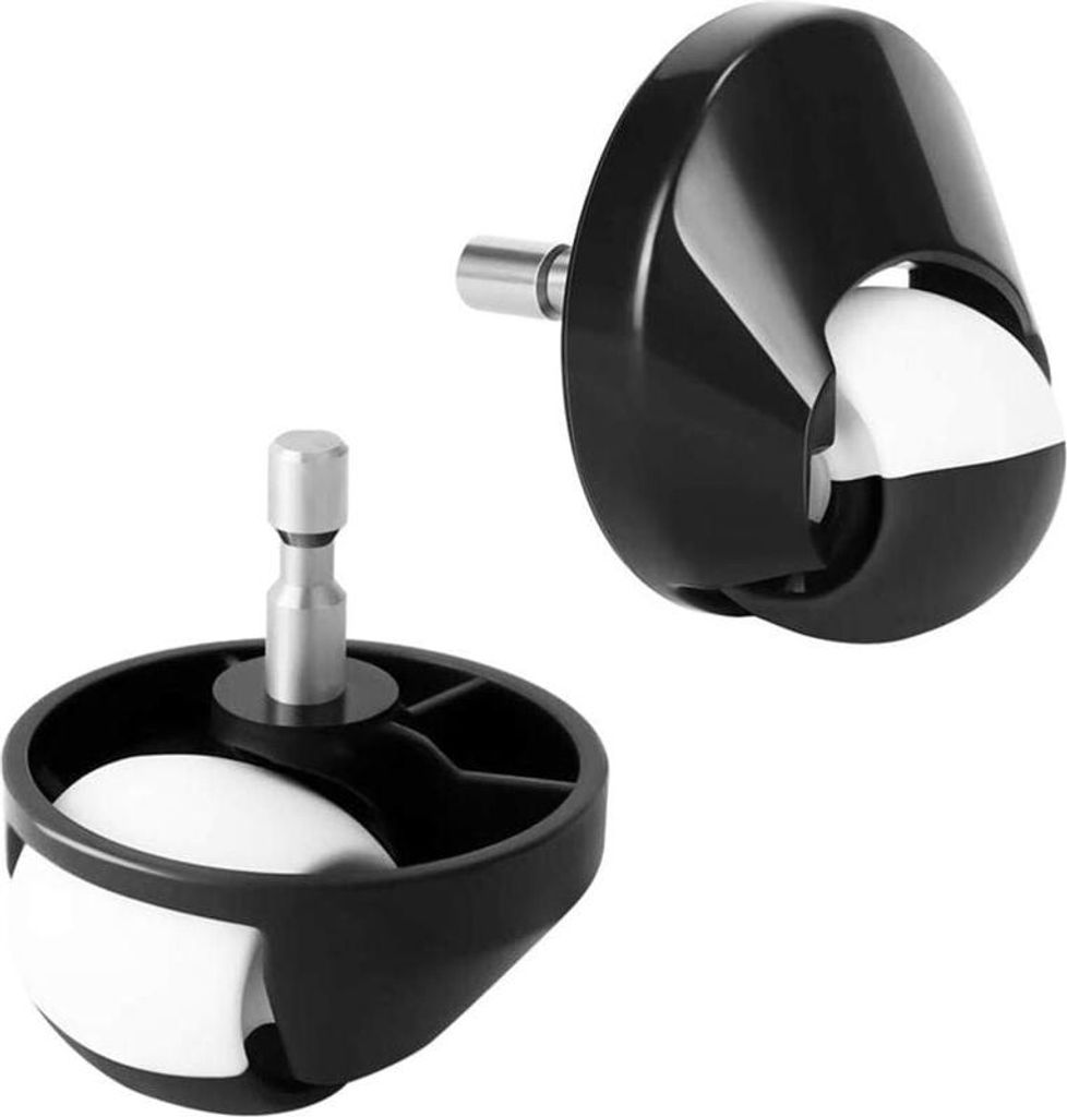 2er-Pack schwenkbare Vorderräder, kompatibel mit Roomba 500, 600, 700, 800 und 900 Serie – Vorderrad für Roomba Saugroboter – Geräuscharmes ...