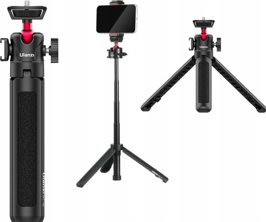 Trépied Vlog Ulanzi MT-16 avec Support Griffe Froide pour Accessoire