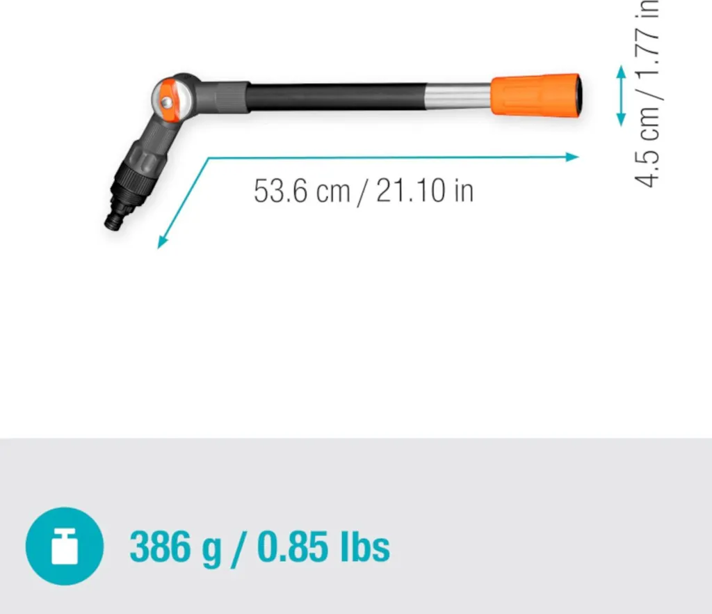 Manche Cleansystem Flex Gardena : Nettoyez les Endroits Difficiles - 10