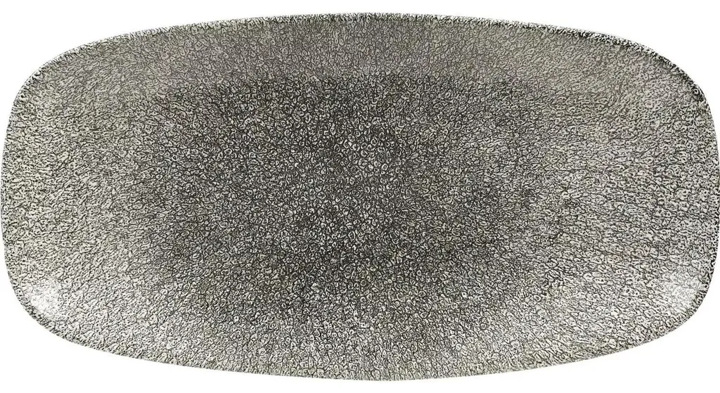 CHURCHILL Raku Quartz Black Assiette Plate 355 mm Design Artisanat