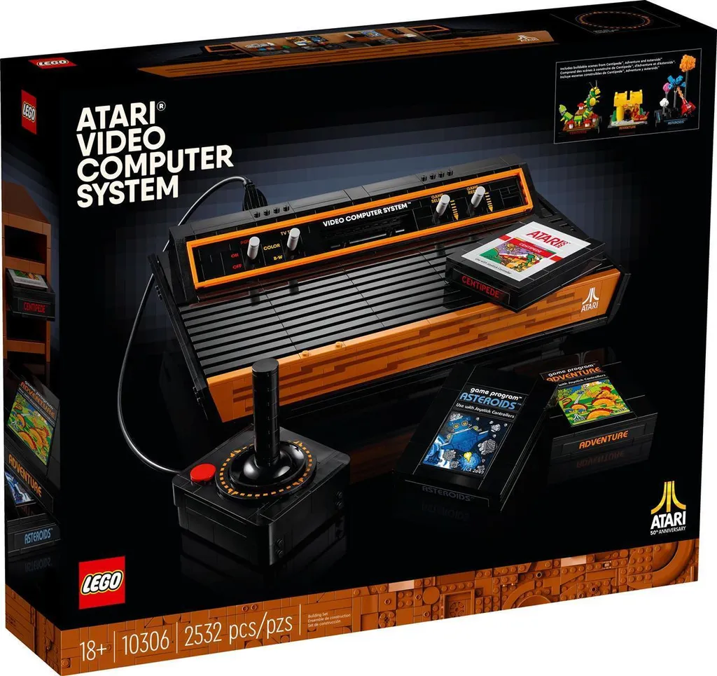 LEGO 10306 Icons Atari 2600 Console Rétro pour Adultes Set de Collection