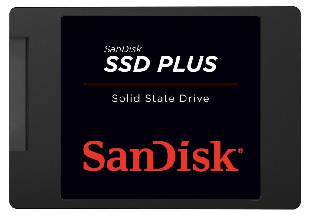 SanDisk SSD Plus, 2 TB, 2.5", 545 MB/s, 6 Gbit/s Zdjęcie produktu 