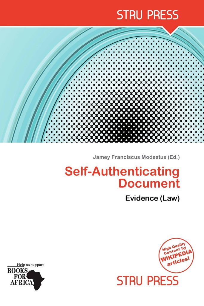 Self-Authenticating Document Produktbild 