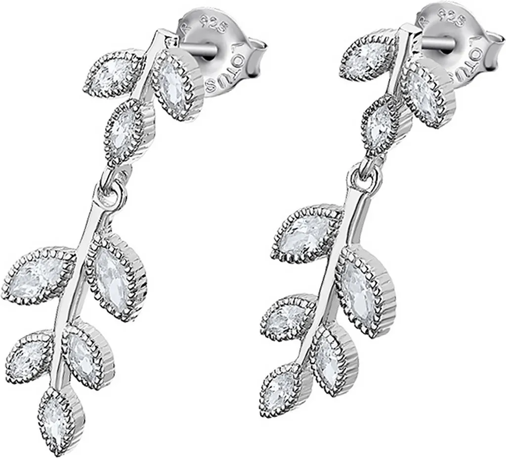 Boucles d'oreilles Argent Anti-Allergie Lotus Silver LP1783-4/1 Feuilles
