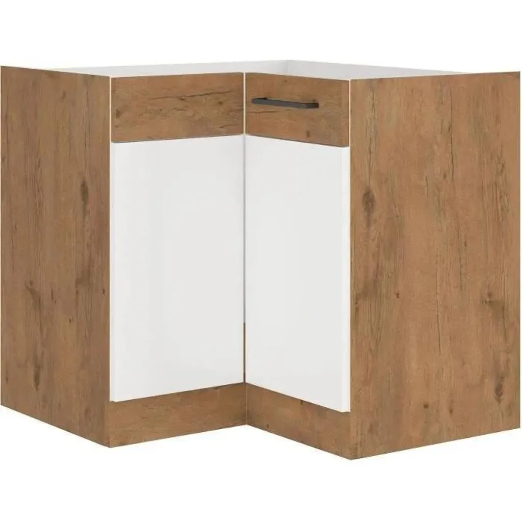 Meuble d'angle cuisine ROCK 89 cm : fini la perte de place en coin !