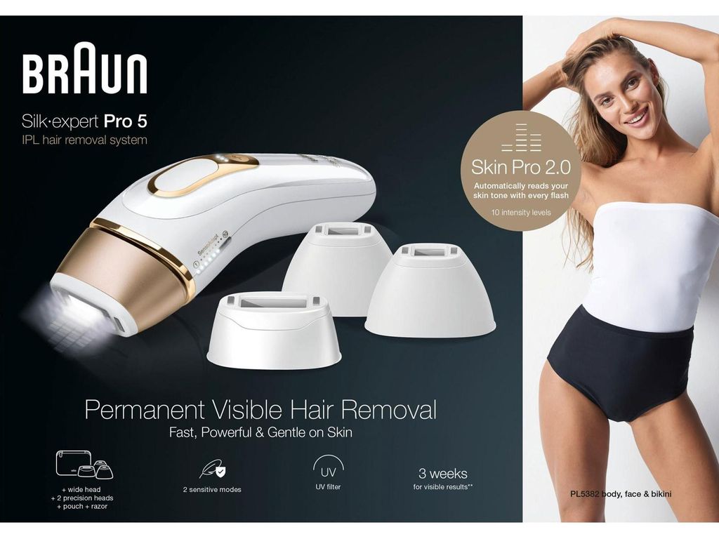 Urządzenie do depilacji Braun IPL Silk-expert Pro PL5382 Zdjęcie produktu 