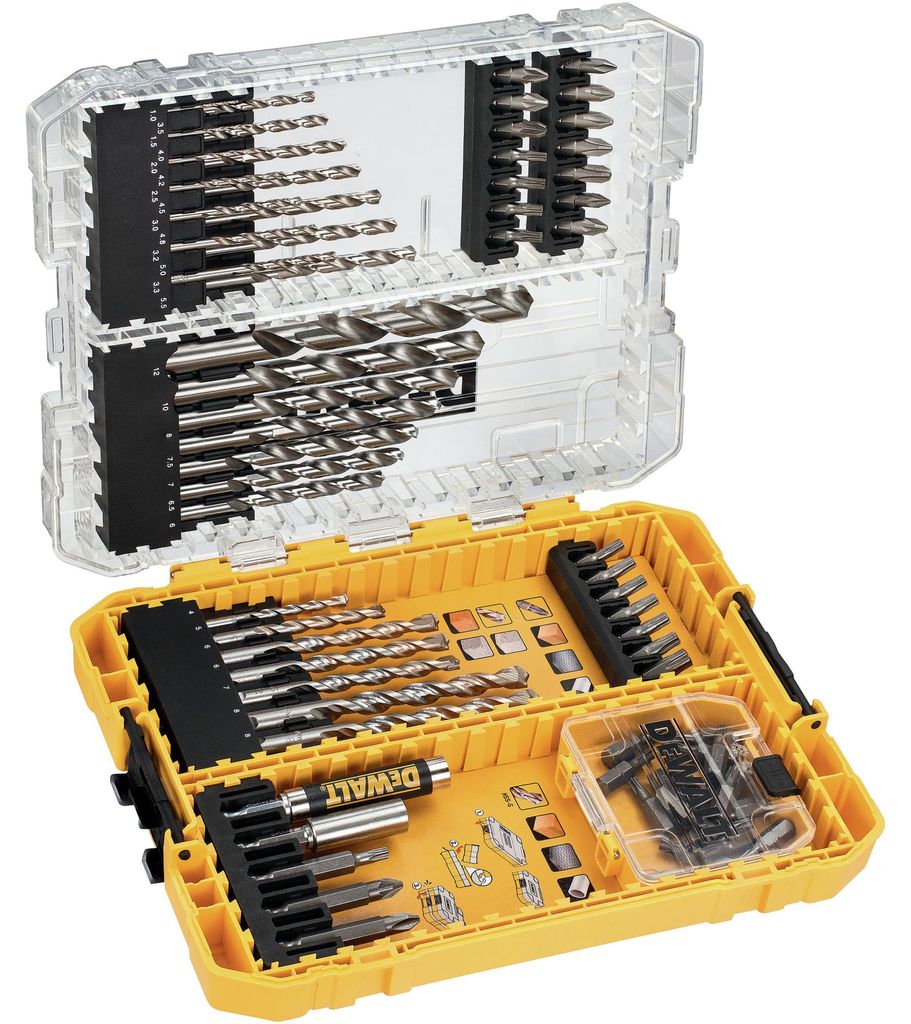 DEWALT Bit und Bohrer-Set 72-tlg. Produktbild 
