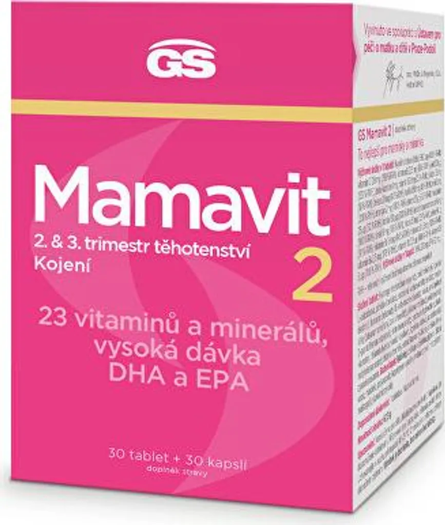 GS Mamavit 2 : évitez les carences durant votre grossesse et allaitement