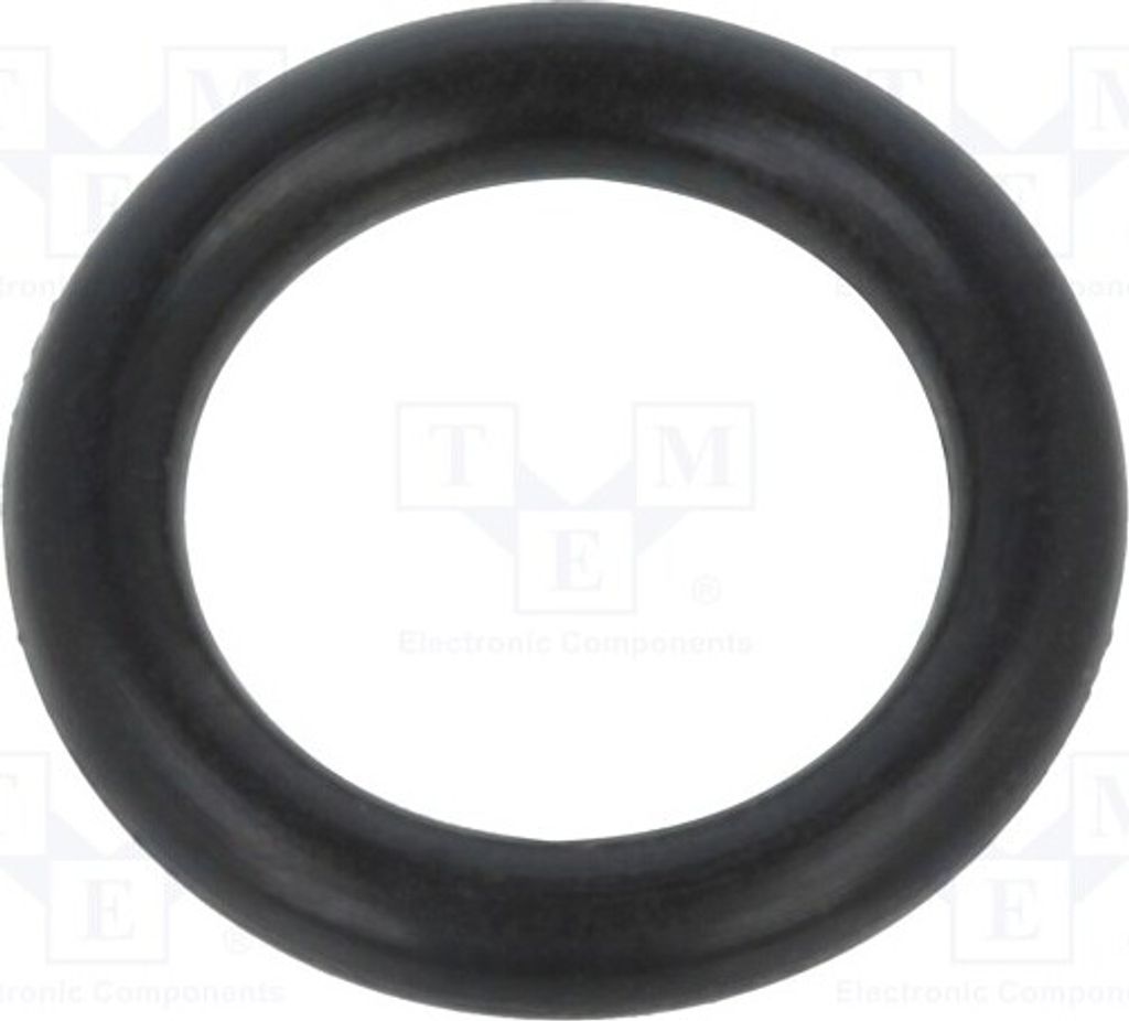 10x O-ring Dichtung ØInn: 8mm Thk: 2mm schwarz NBR -30÷100°C 01-0008.00X 2 O