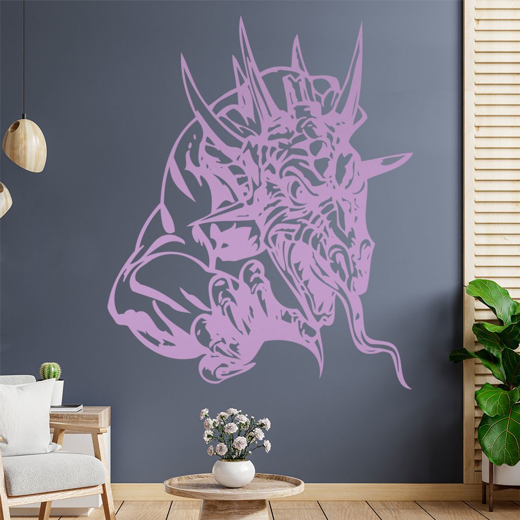 Drachen Klaue Wandtattoo in 6 Größen - Wandaufkleber Wall Sticker - Dekoration, Küche, Wohnzimmer, Schlafzimmer, Badezimmer
