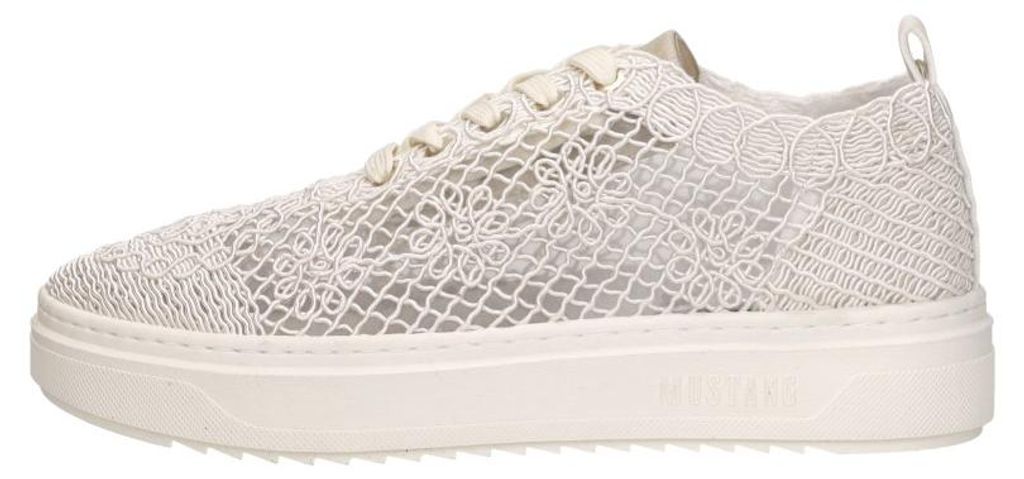 Mustang Sneakers Laag  Sneakers Laag - Beige - Maat 38 Produktbild 