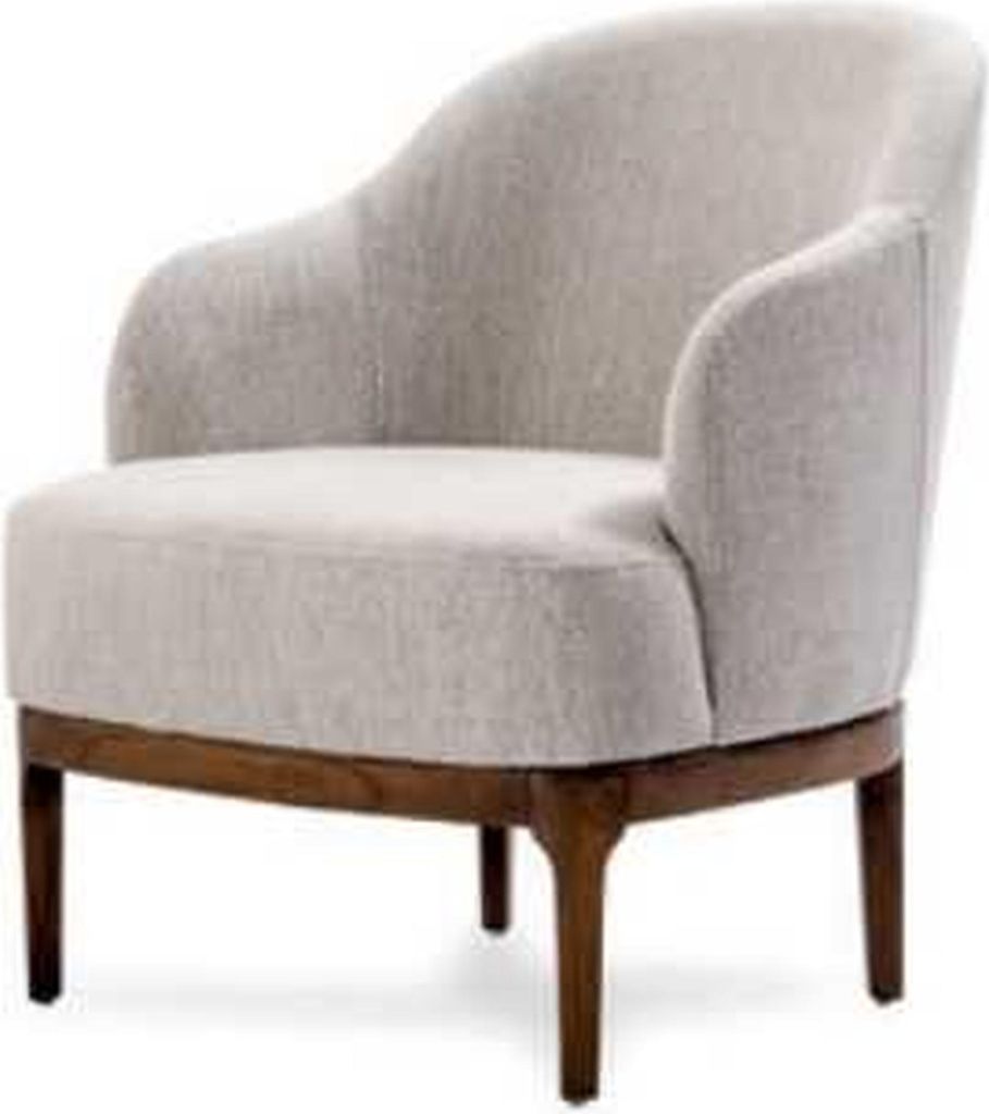 Luxus Sessel Für Wohnzimmer Grau Farbe Design Lounge Club Möbel Einsitzer