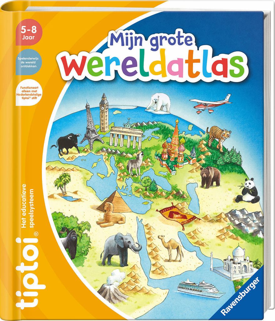 Ravensburger tiptoi De wereldatlas