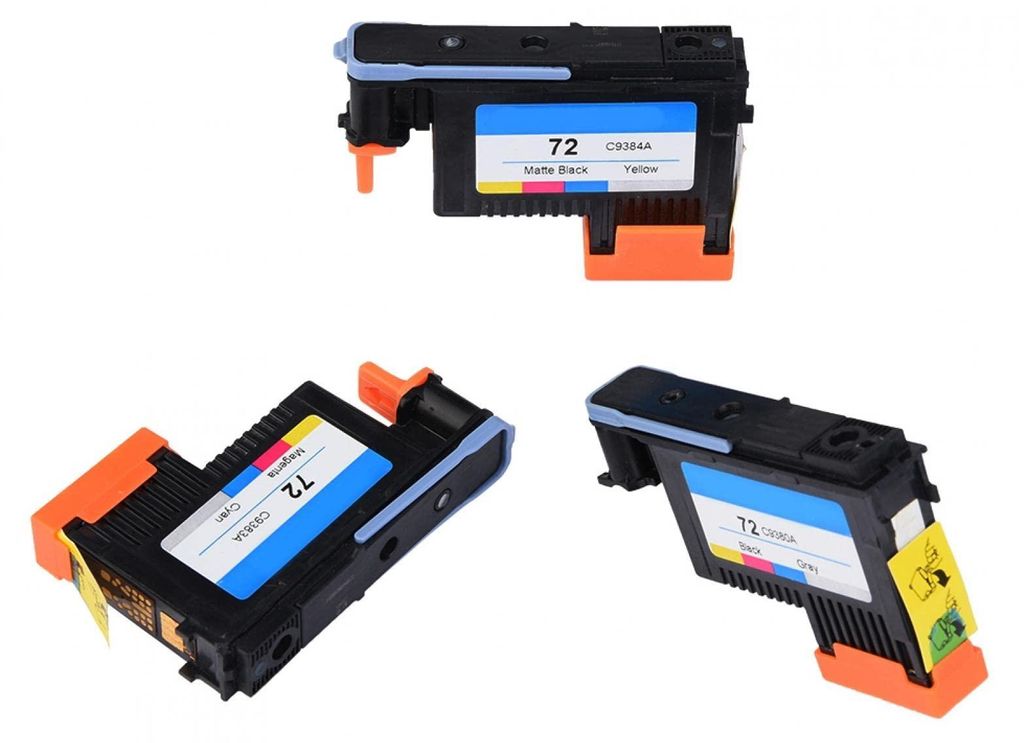 Druckkopf-Ersatzkit für HP 72, 3 Stück, C9384A+C9380A+C9383A