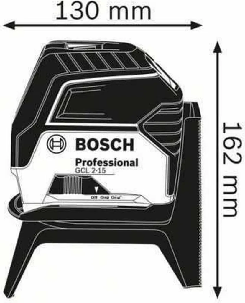 Laser combiné Bosch GCL 2-50 : Alignez cloisons et plafonds avec précision