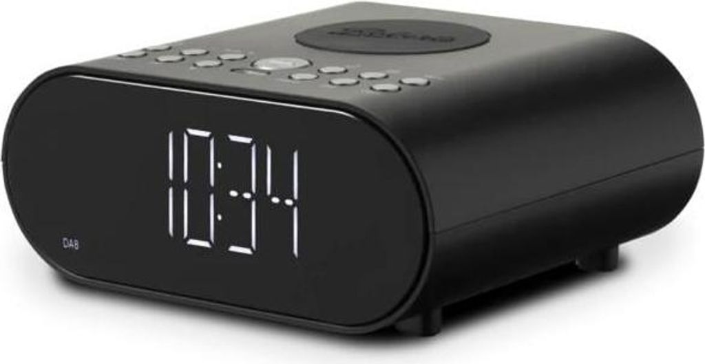 Roberts Radio Ortus DAB Charge, Uhr, Analog & Digital, DAB, DAB+, FM, 3,5 mm, Mini-USB, Schwarz