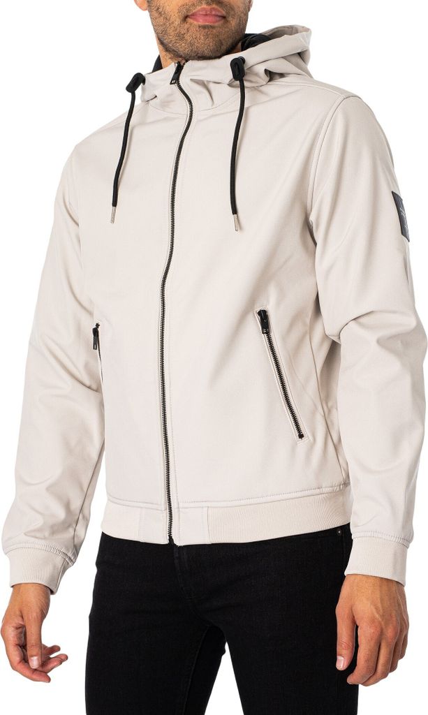 Jack & Jones Einfache Softshelljacke, Grau XL Produktbild 
