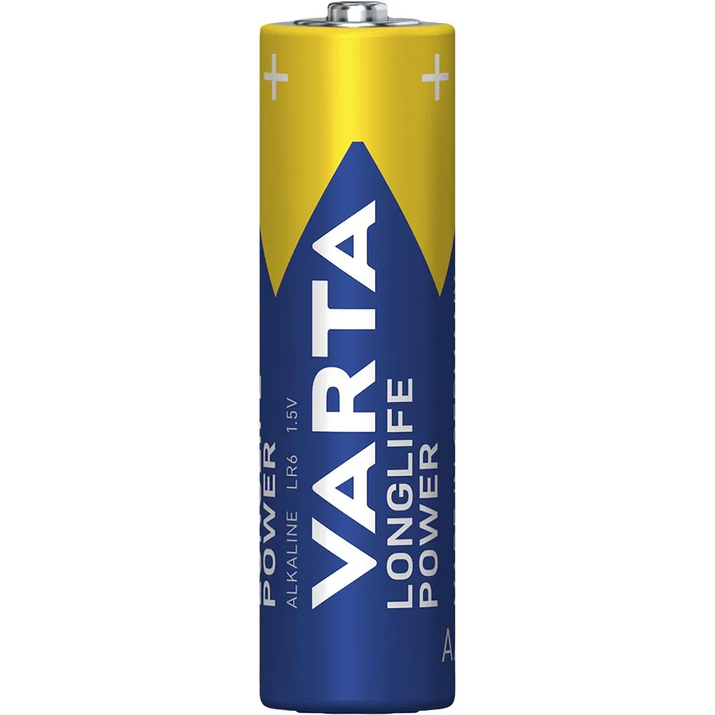 Piles Varta AA LR06 Longlife Power pour Jouets et Manettes de Console