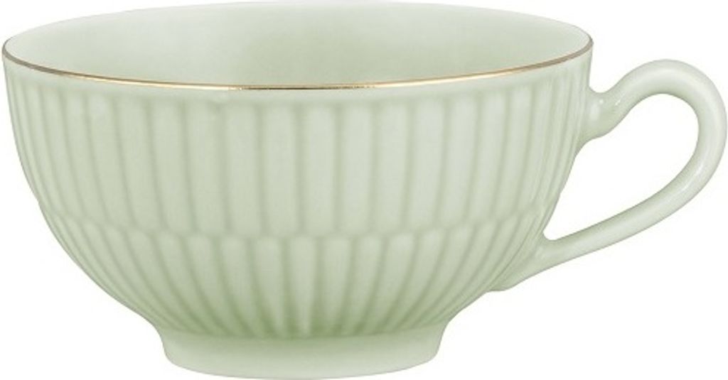 Seltmann Weiden Amina seladon/Goldrand Teeobertasse 0,14 l