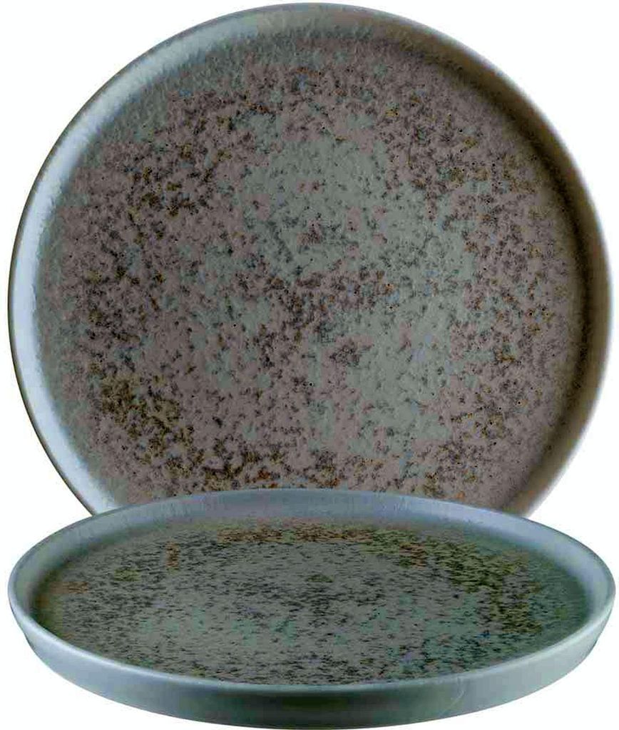 Lunar White Hygge Teller flach 16cm - 12 Stück