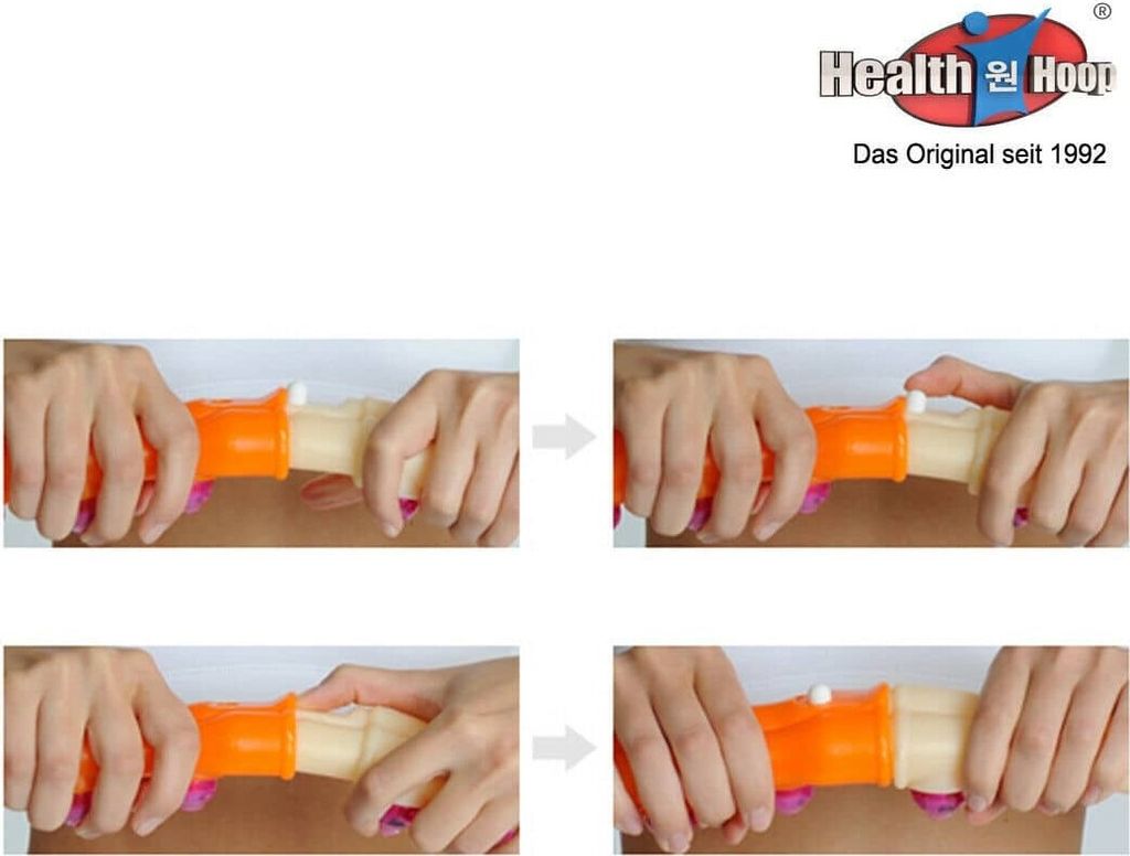 HEALTH HOOP® 1.2 Hula Hoop Reifen mit 48 Massagenoppen und Produktbild 11