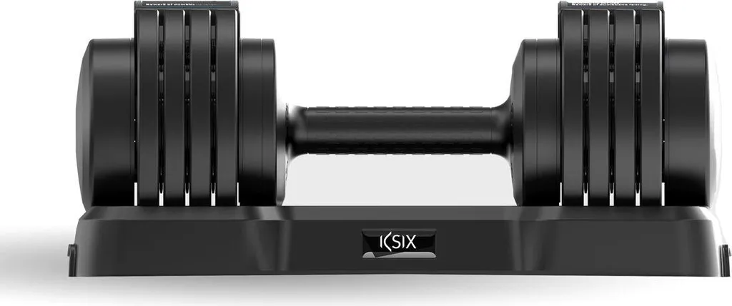 Haltères Ajustables Ksix 11 kg Argent - La Solution Gain de Place Idéale