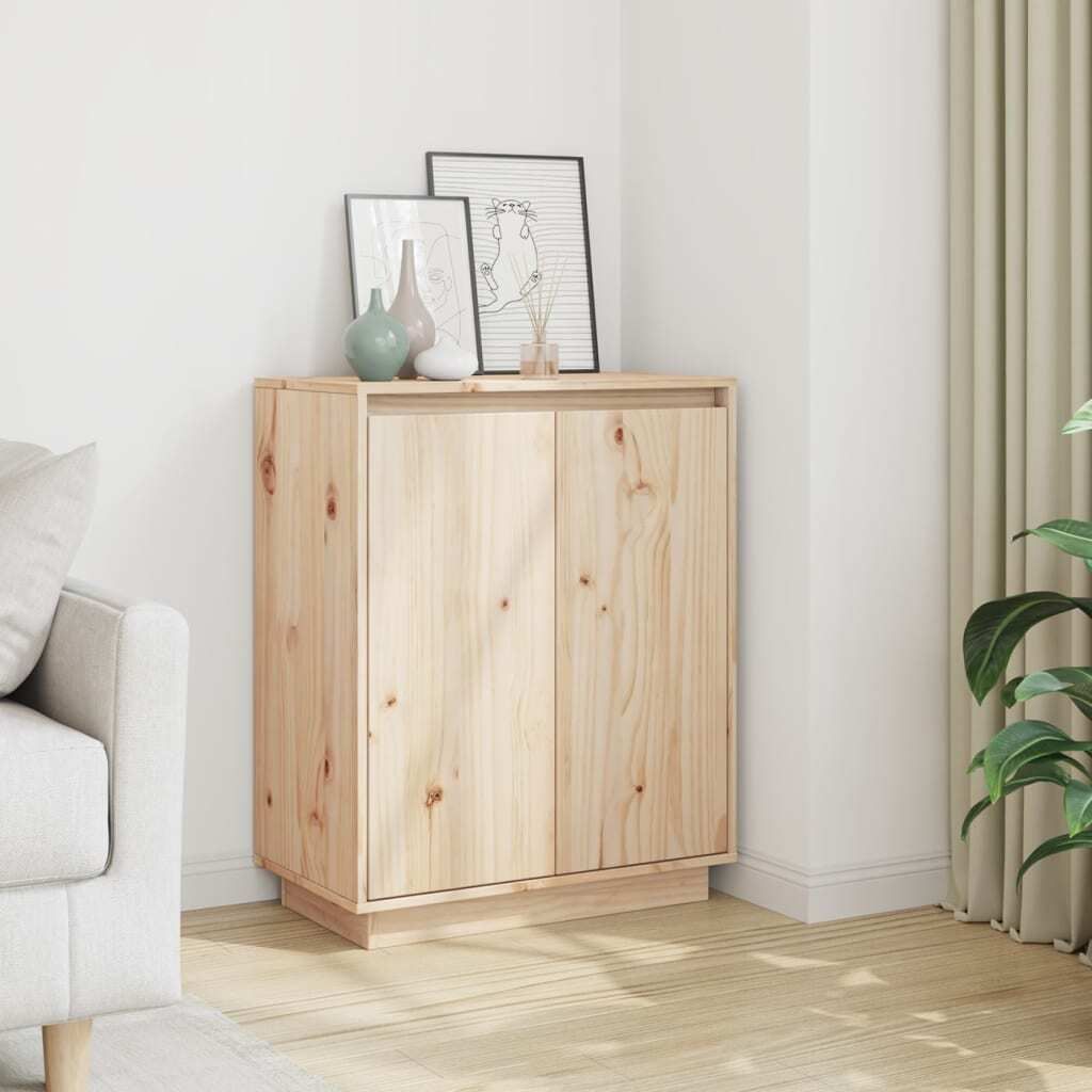 vidaXL Příborník 60x34x75 cm borovice masiv Obrázek produktu 