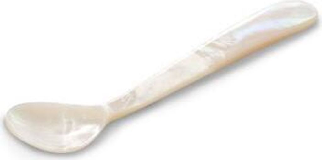 Eierlöffel aus Perlmutt, 12,5 cm