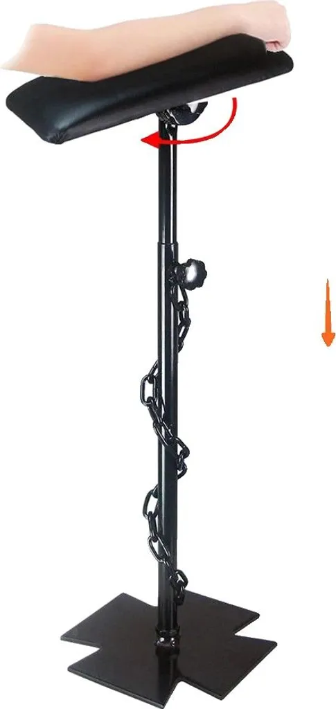 Support Tatouage Multi-Angle Ergonomique, Mousse Haute Densité Noire