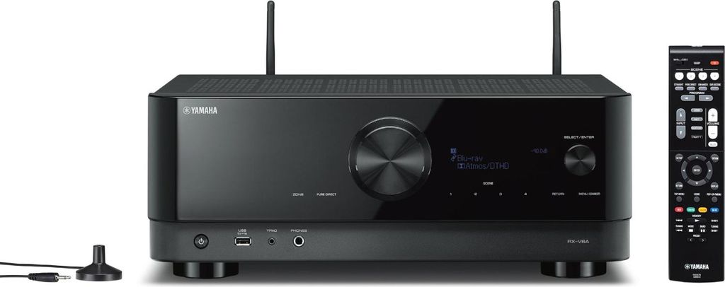 Ricevitore Yamaha MusicCast RX-V6A Nero Immagine del prodotto 