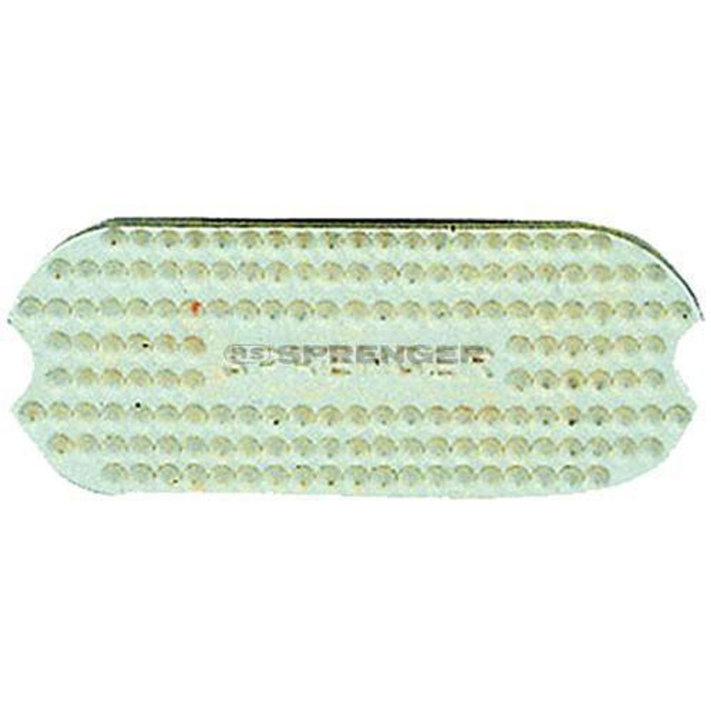 Sprenger Steigbügel Einlagen Gummi für System 4 schwarz, Farbe:weiß, Größe:130 mm