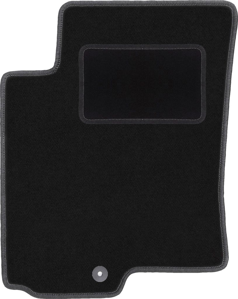 Fahrermatte schwarz für: Kia Cerato Fließheck, Limousine (2004-2008)